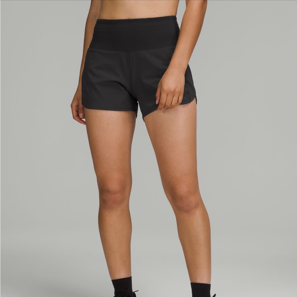 Lululemon Speed Up High Rise Shorts 4”